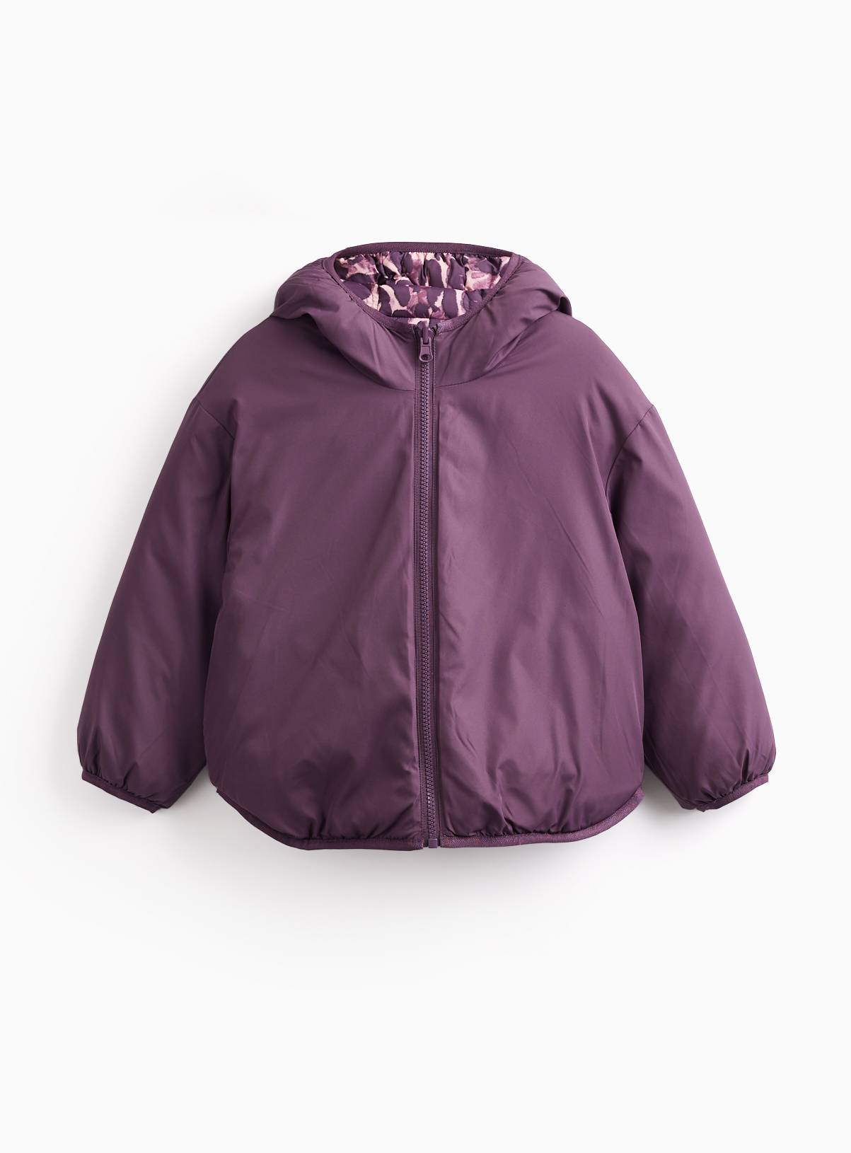 Burgundy Lightweight Quilted Coat 13-14 years - Image 3