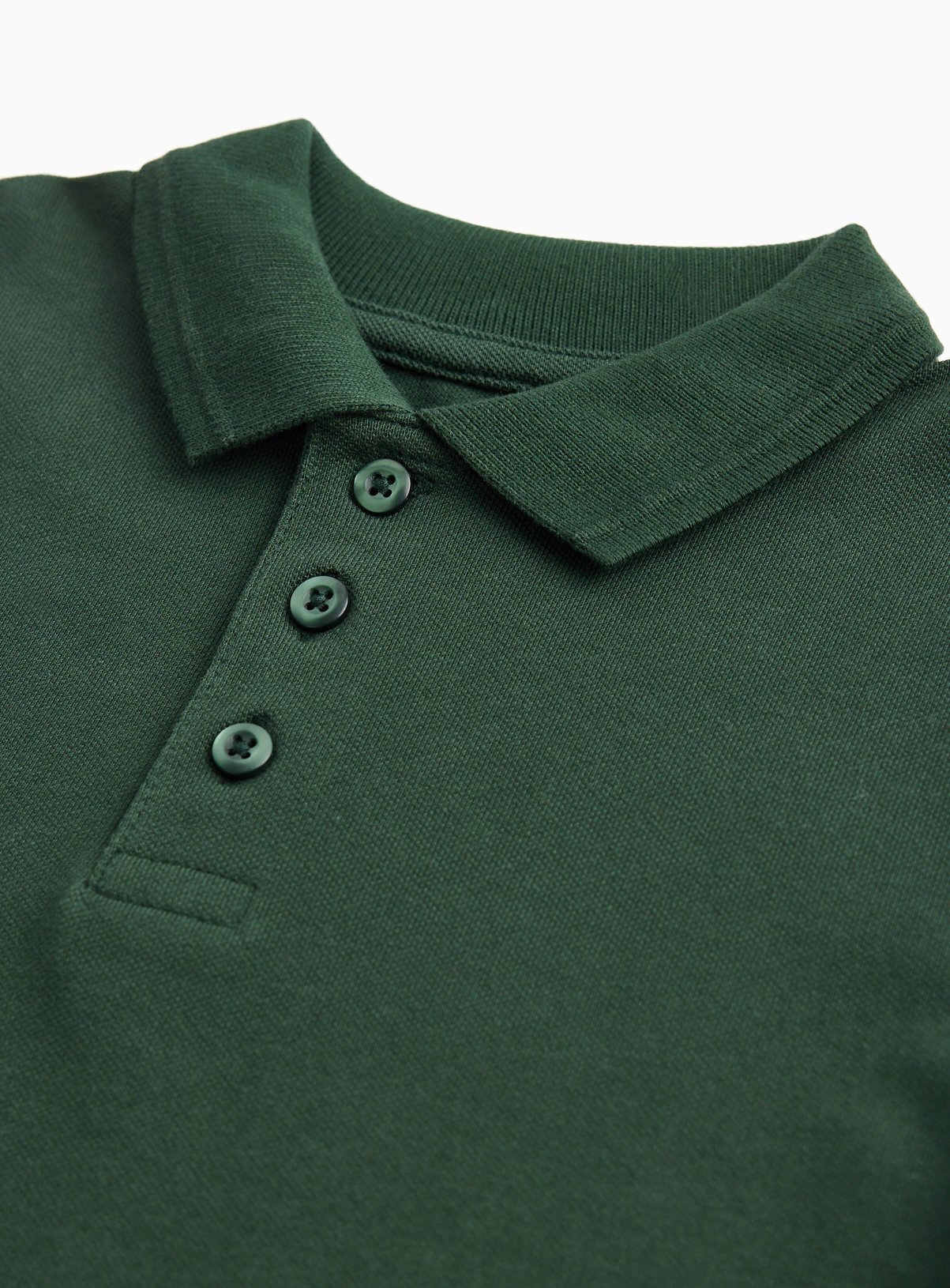 Green Unisex Polo Shirts 5 Pack 9 years - Image 2 thumbnail