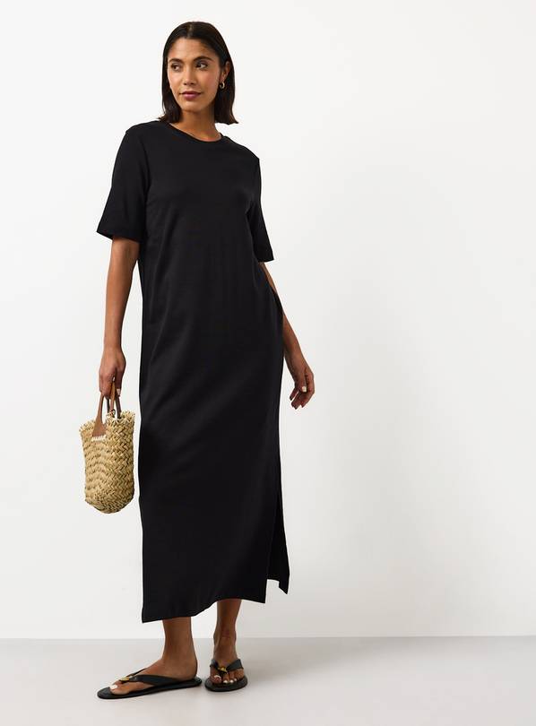 Black Maxi T-Shirt Dress 14