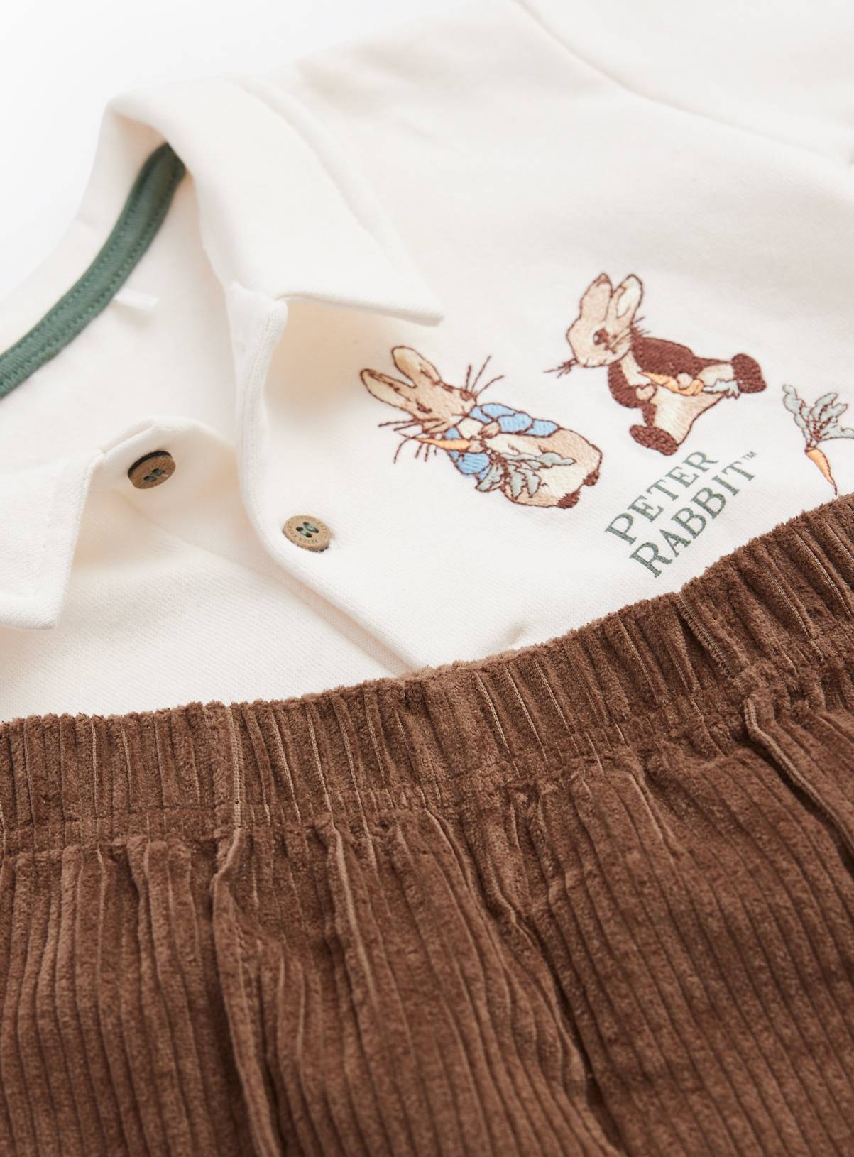 Peter Rabbit Top & Trousers Set 3-6 months - Image 2