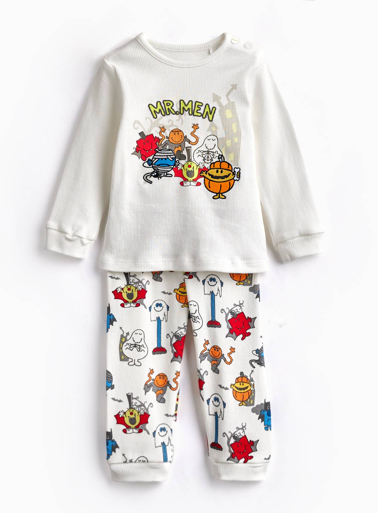 Mr Men Halloween Pyjamas 12-18 months - Image 1