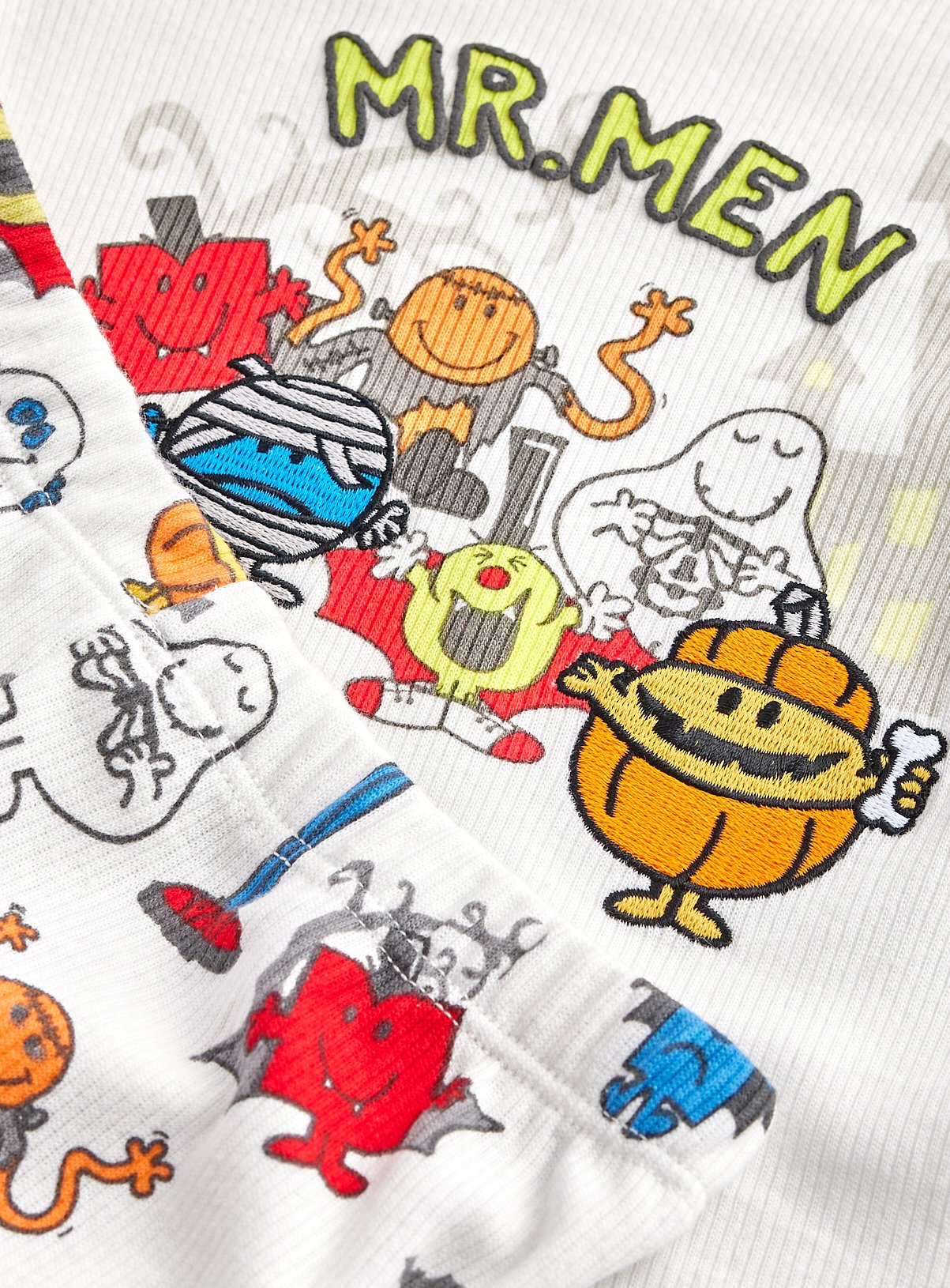 Mr Men Halloween Pyjamas 12-18 months - Image 2 thumbnail