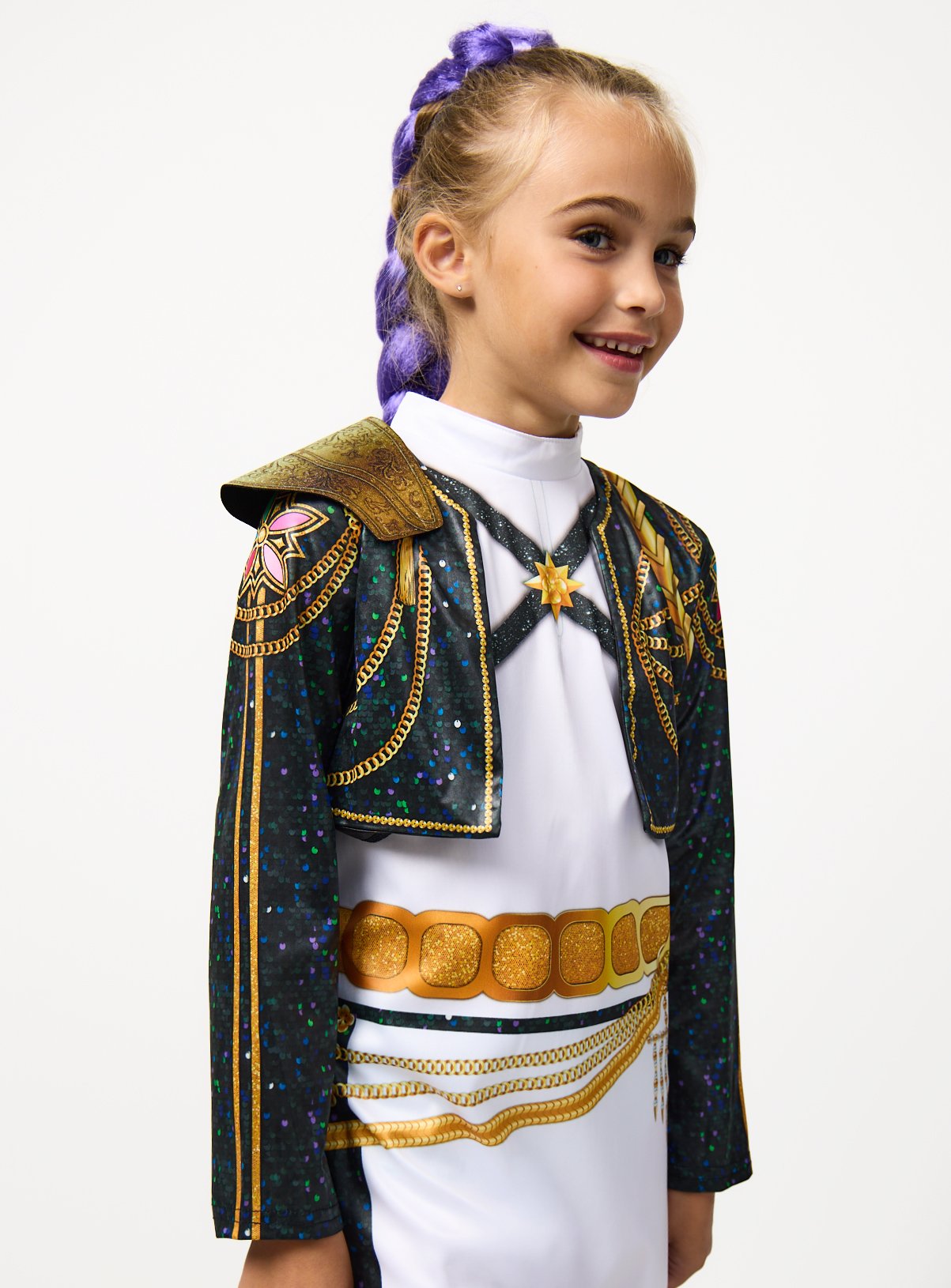 KPop Demon Hunters Rumi Fancy Dress Costume 9-10 years - Image 1 thumbnail