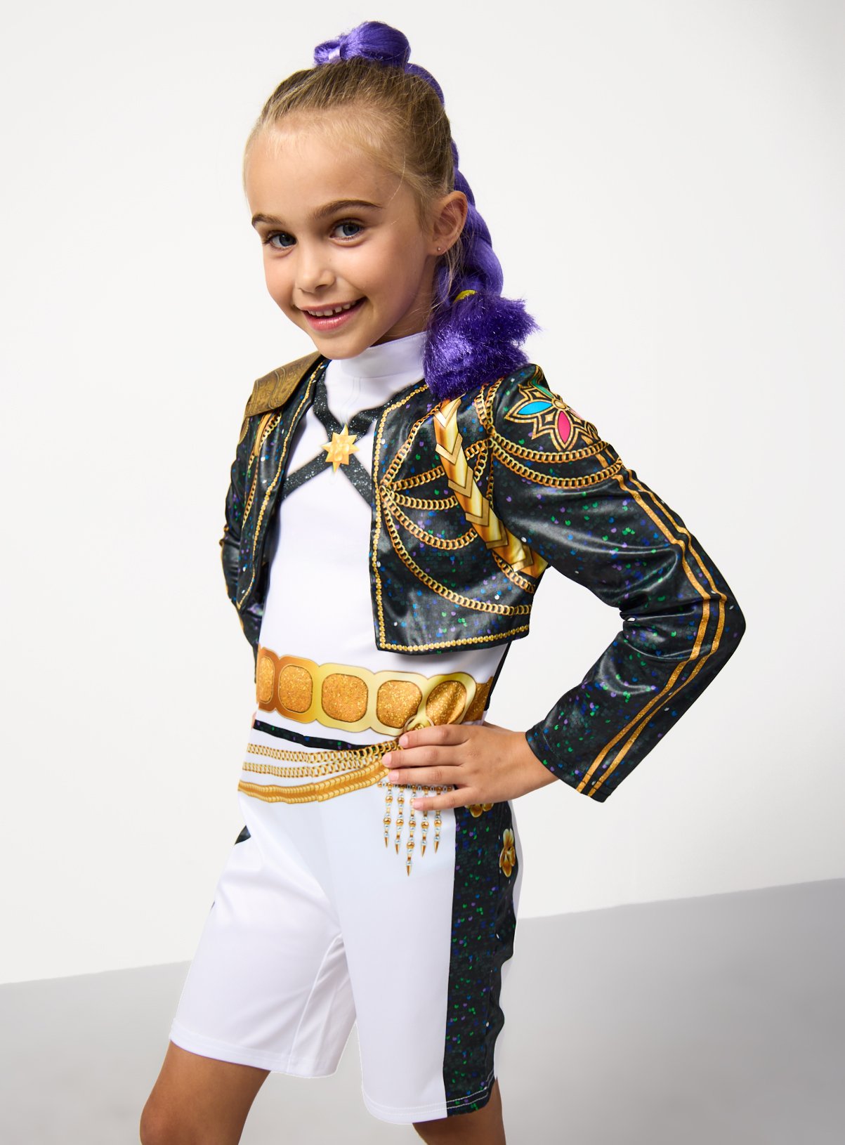 KPop Demon Hunters Rumi Fancy Dress Costume 9-10 years - Image 2 thumbnail