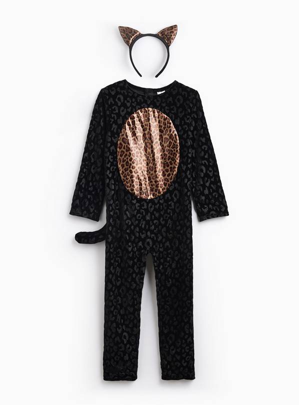 Black Cat Fancy Dress Costume 2-3 years