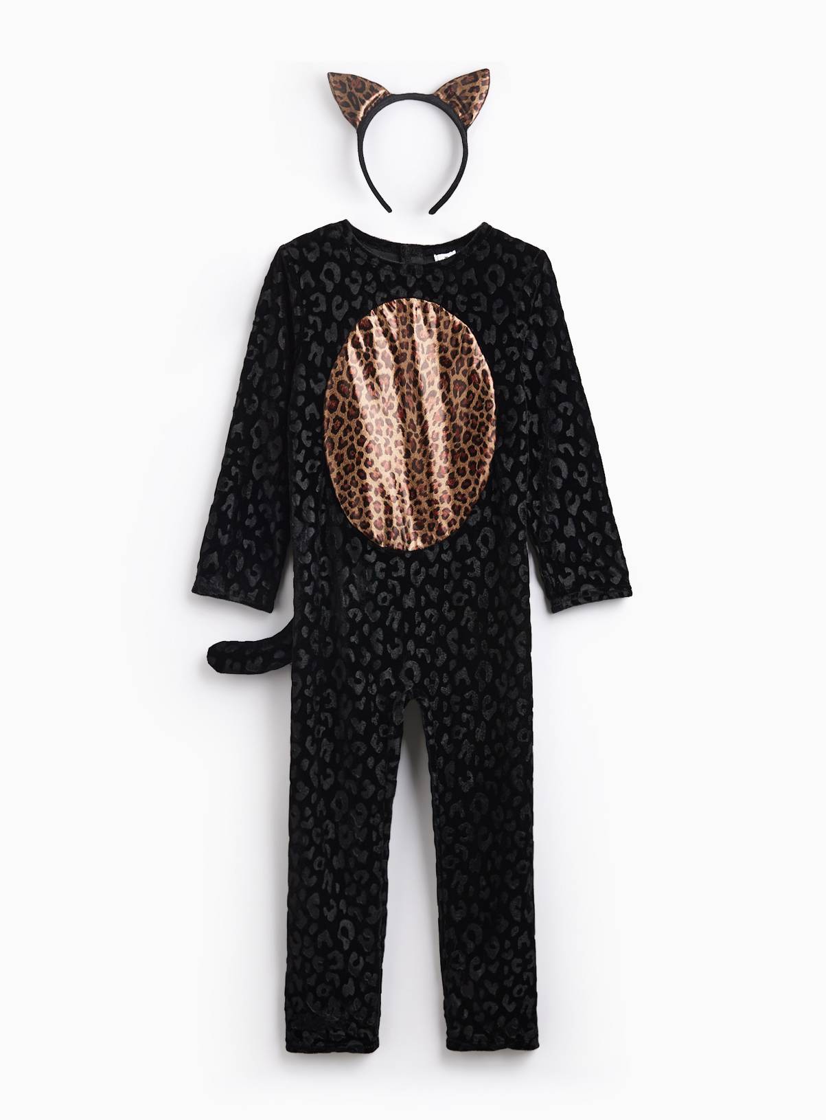 Black Cat Fancy Dress Costume & Headband 9-10 years - Image 3