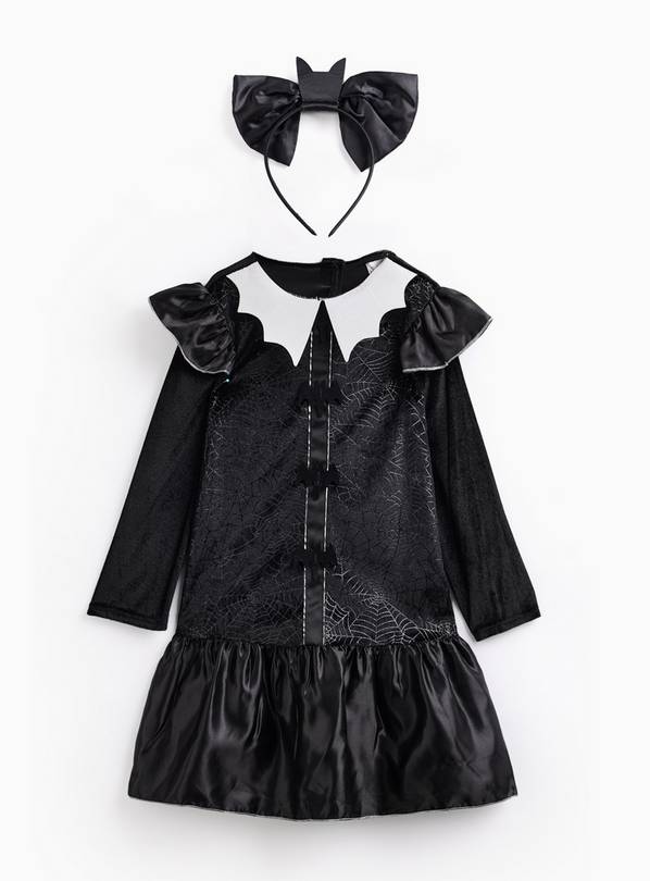 Gothic Girl Fancy Dress Costume 3-4 Years
