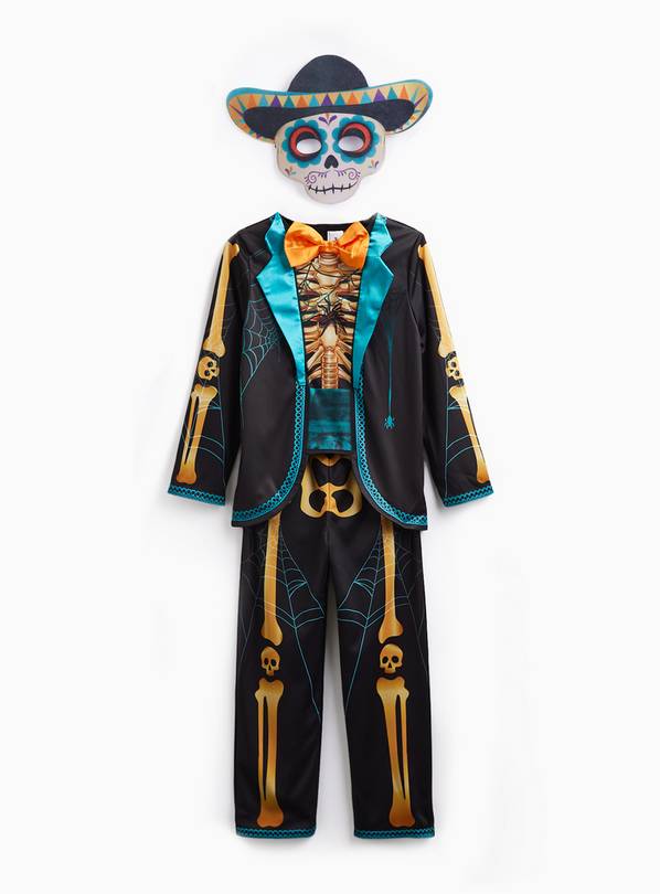 Day of the Dead Fancy Dress Costume 5-6 years