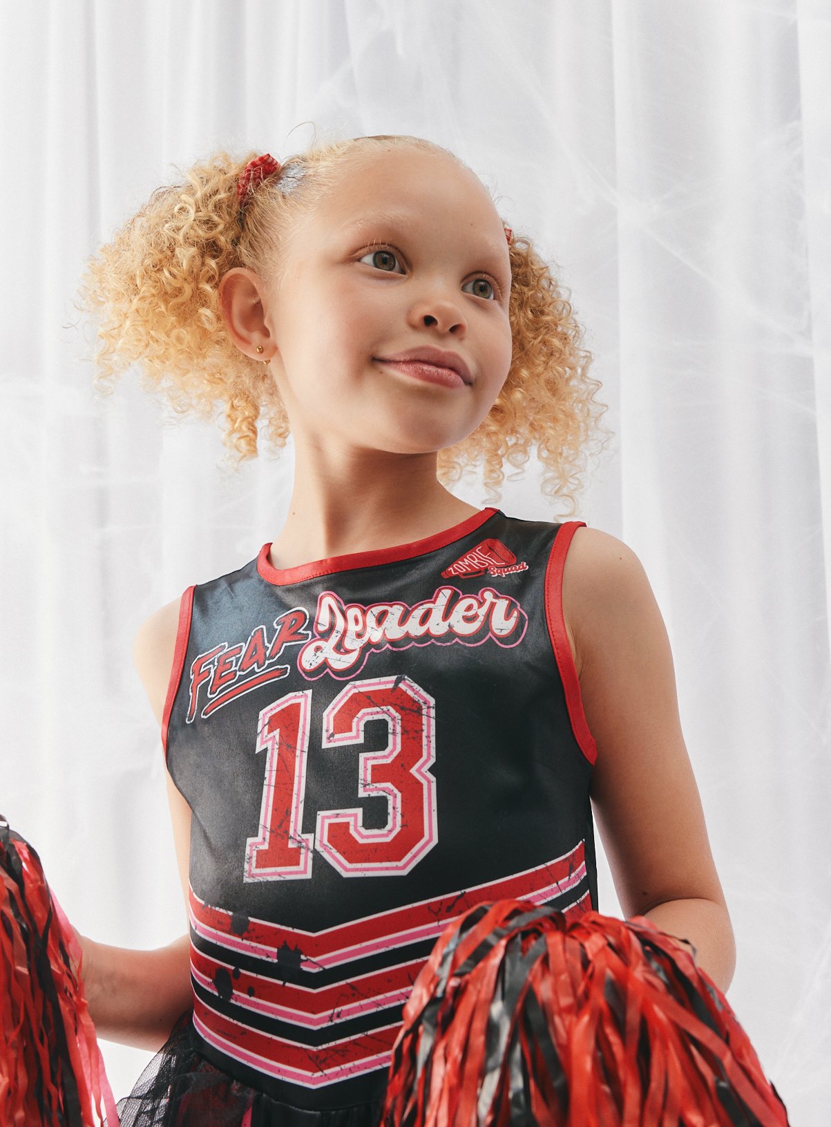 Cheerleader Fancy Dress Costume 7-8 years - Image 3 thumbnail