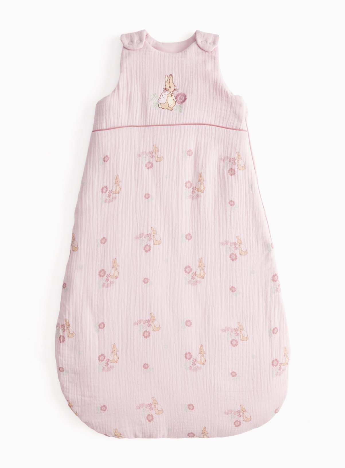 Pink Peter Rabbit Print 2.5 Tog Sleeping Bag 12-18 months - Image 1 thumbnail