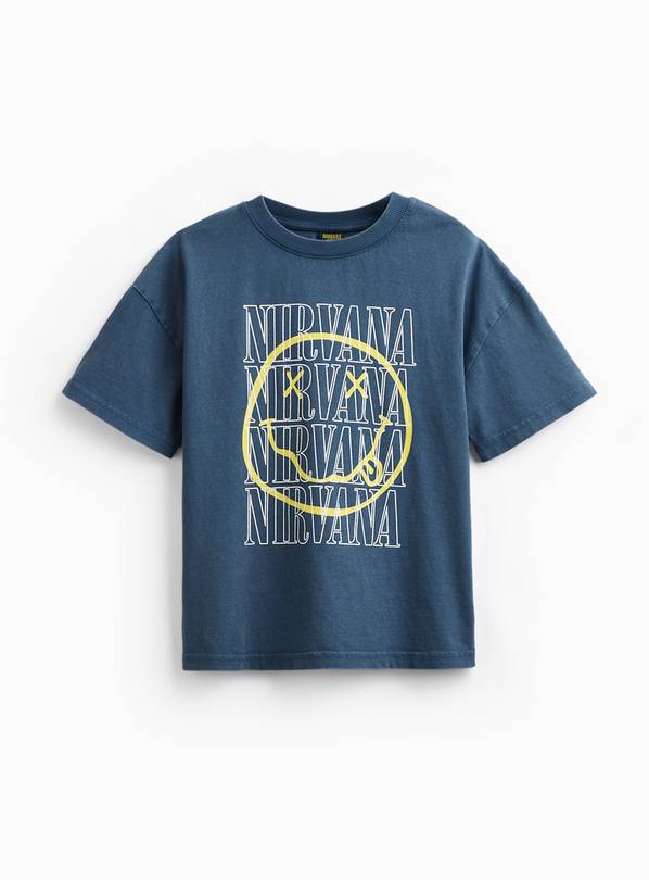 Blue Nirvana Graphic Print T-Shirt 12 years