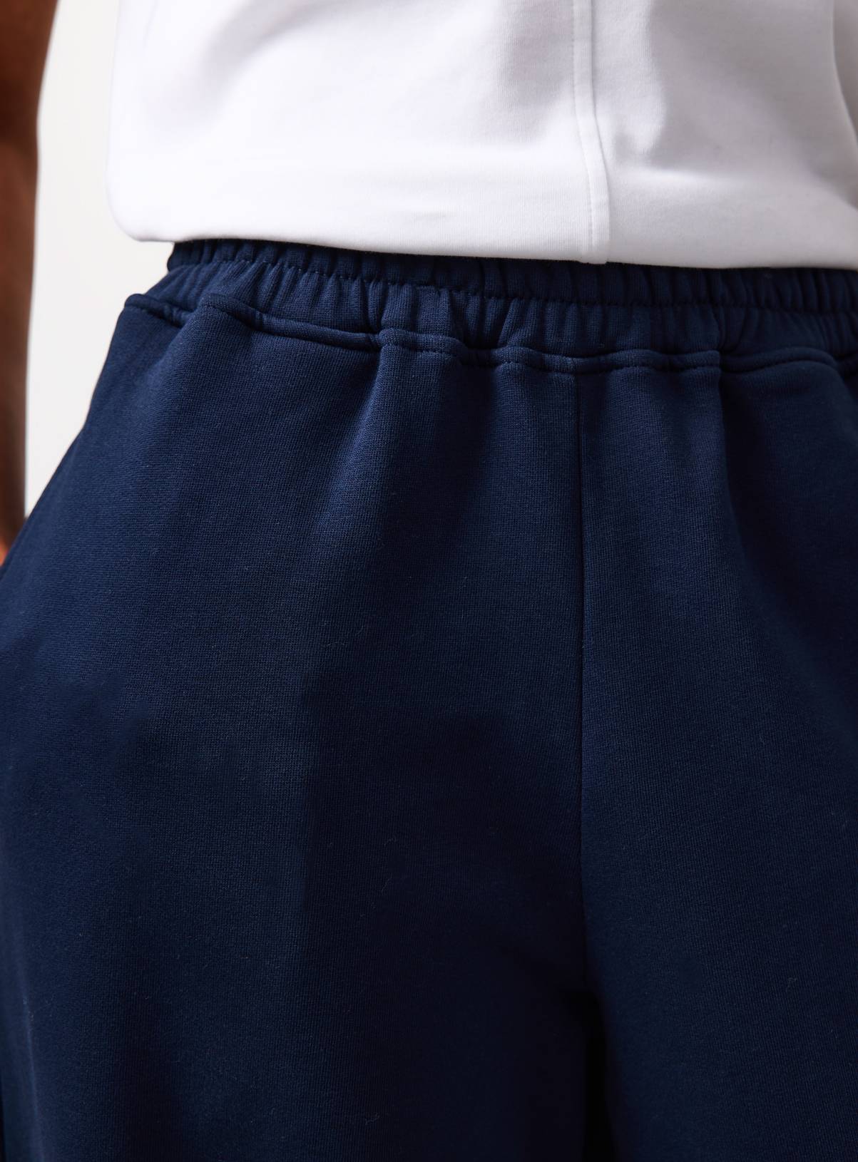 Navy Pure Cotton Balloon Co-ord Joggers S - Image 2