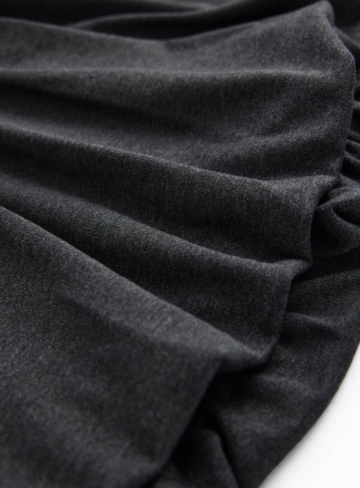Grey Ponte Roma Bubble Hem Skirt 12 years - Image 2