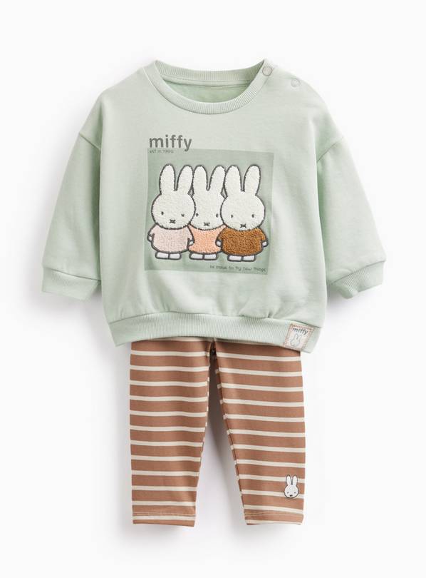 Green Miffy Sweat & Leggings Set  18-24 months