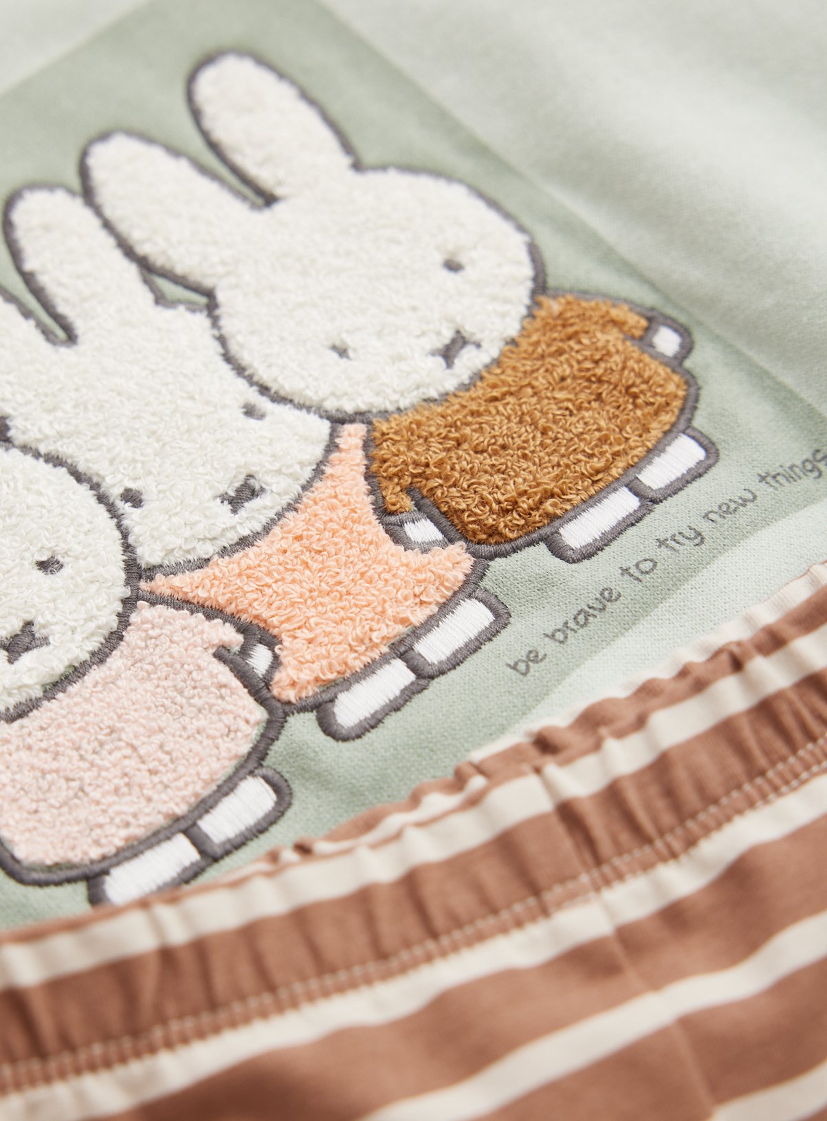 Green Miffy Sweat & Leggings Set  3-6 months - Image 2 thumbnail