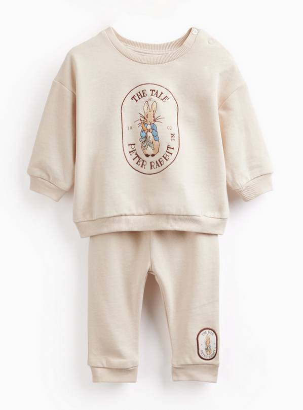 Cream Peter Rabbit Sweat Set 6-9 months