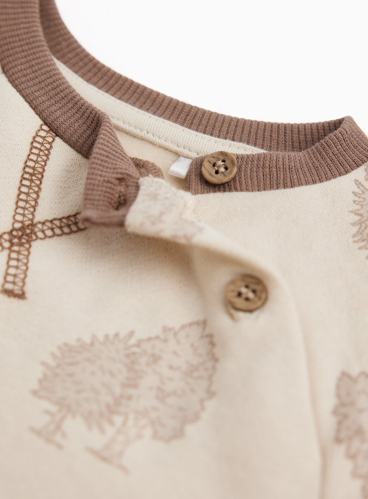 Beige Gruffalo Print Sweat Romper 3-6 months - Image 3 thumbnail