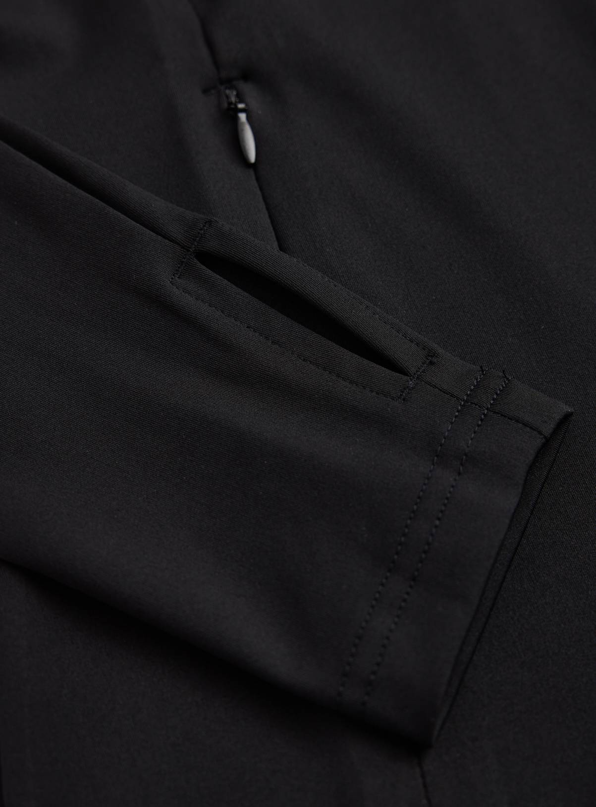 REAKTIV Black Funnel Neck Zip Through Jacket S - Image 4