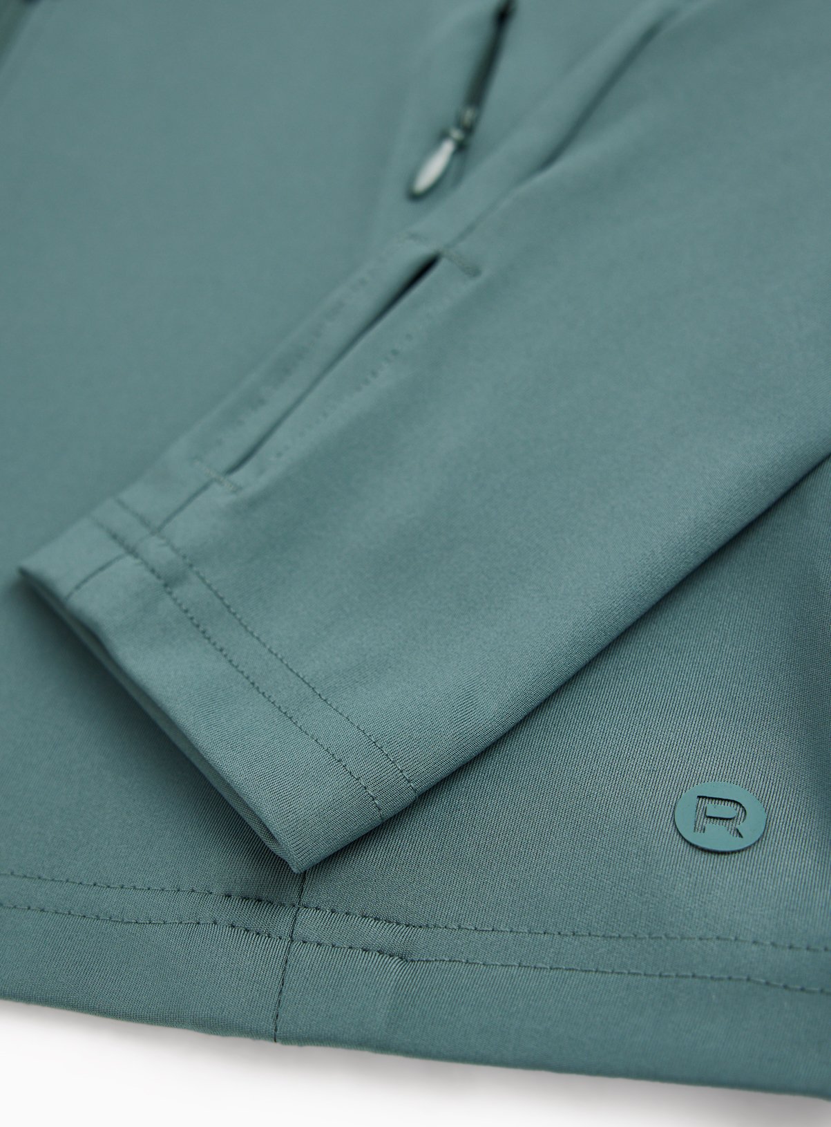 REAKTIV Green Funnel Neck Zip Through Jacket M - Image 2 thumbnail