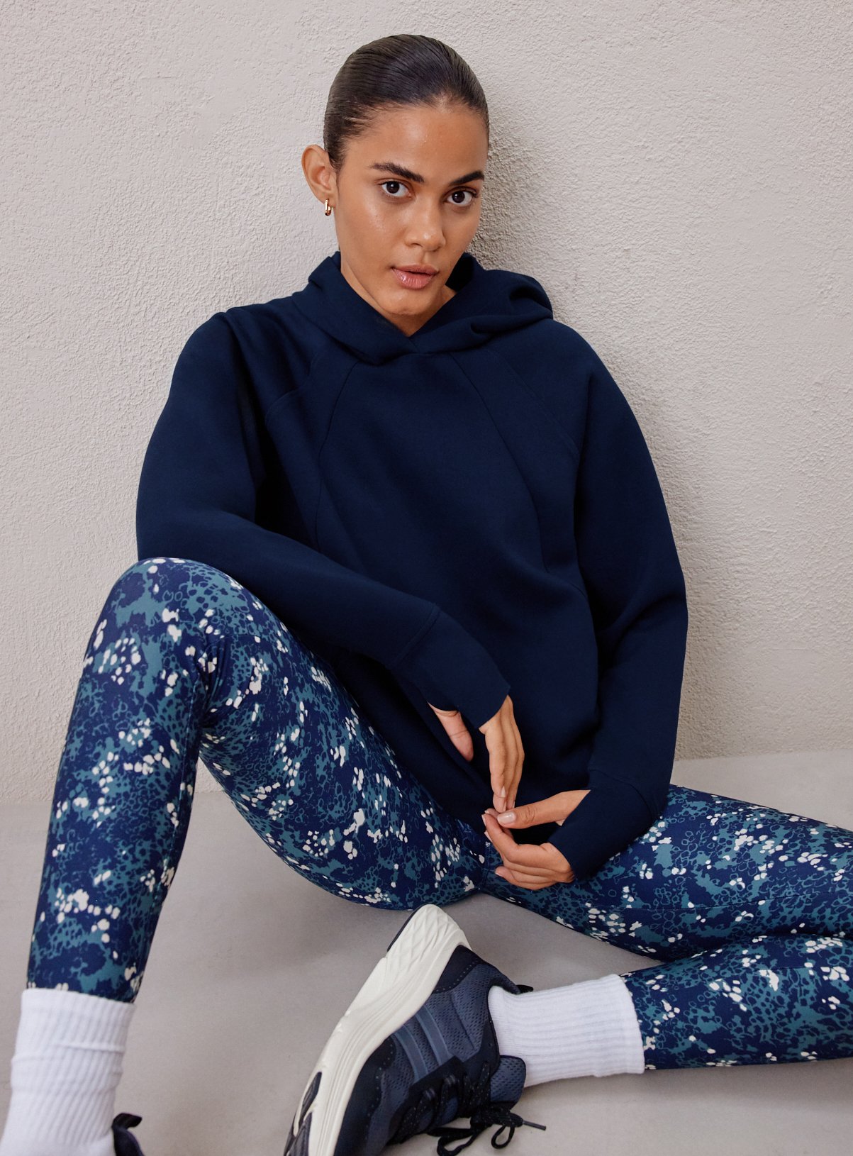 REAKTIV Navy Scuba Longline Hoodie XL - Image 2 thumbnail