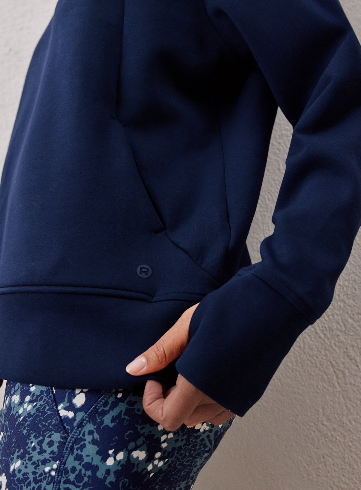 REAKTIV Navy Scuba Longline Hoodie XL - Image 3 thumbnail