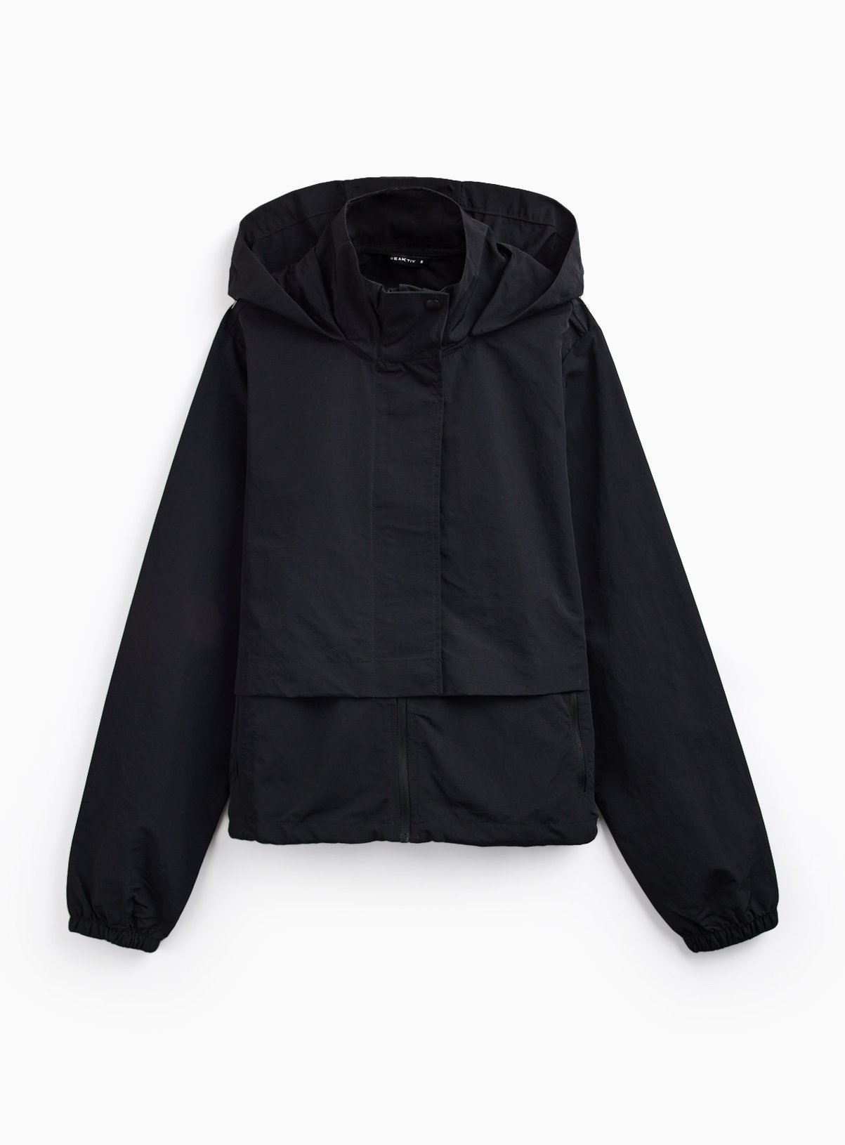 REAKTIV Black Lightweight Shower Resistant Running Jacket M - Image 3 thumbnail