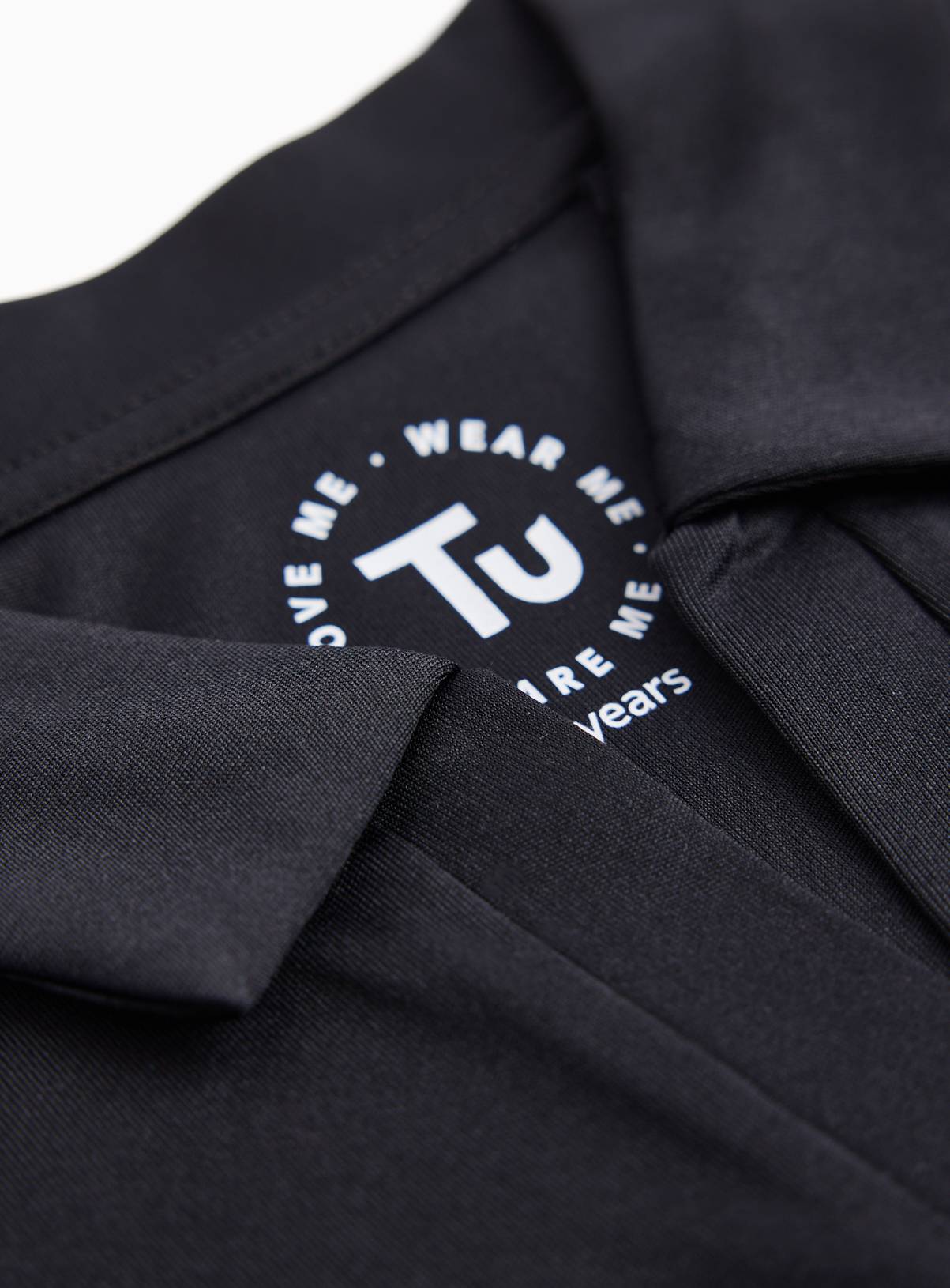Black Trophy Collar Polo Shirt 6 years - Image 4