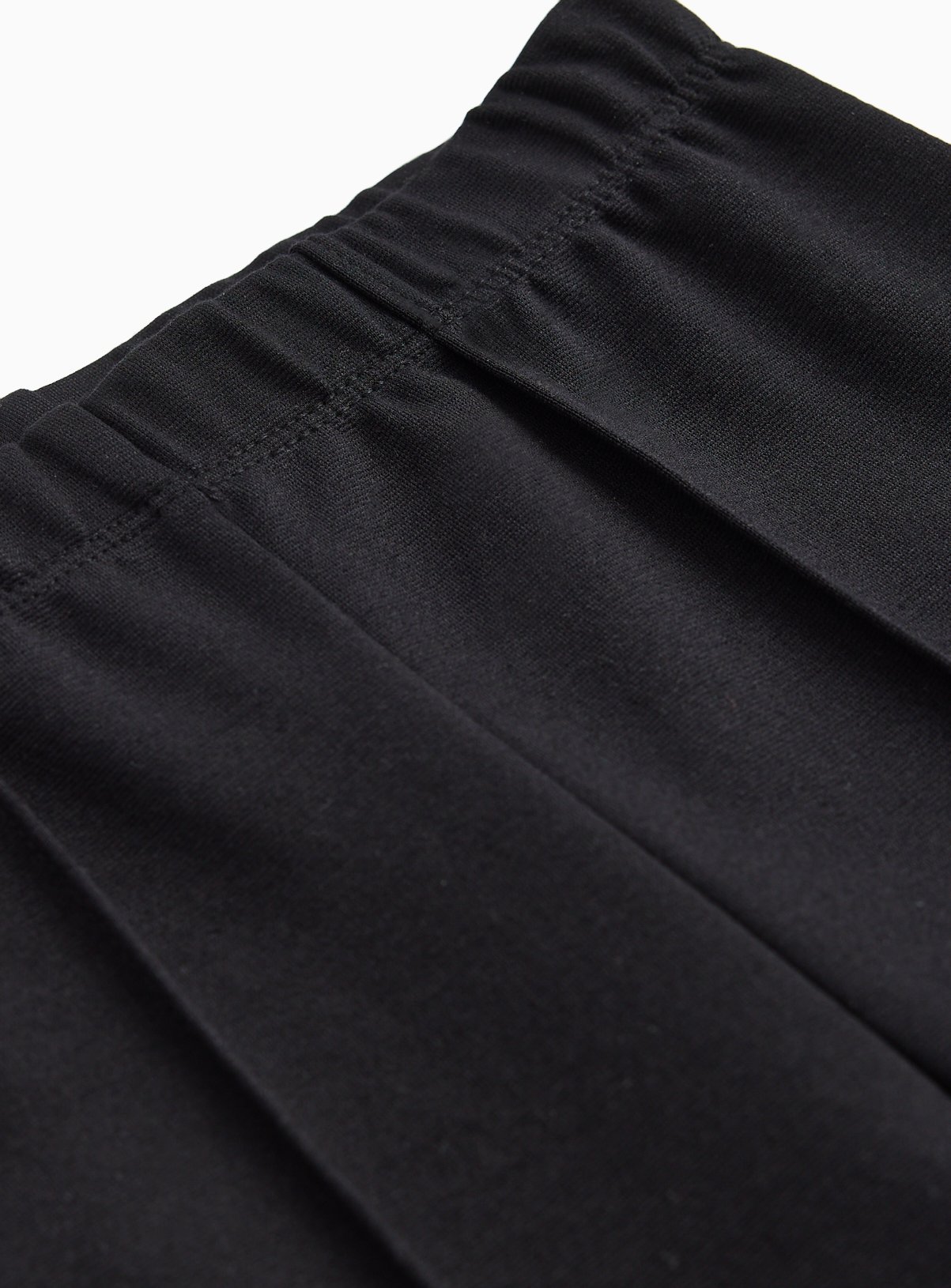 Black Ponte Fabric Kick Flare Trousers 12 years - Image 2 thumbnail