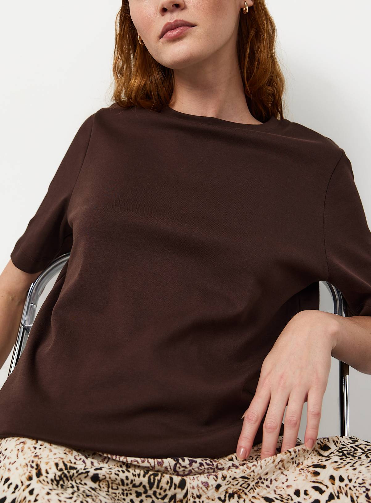 Brown Pure Cotton Ultimate T-Shirt 22 - Image 1