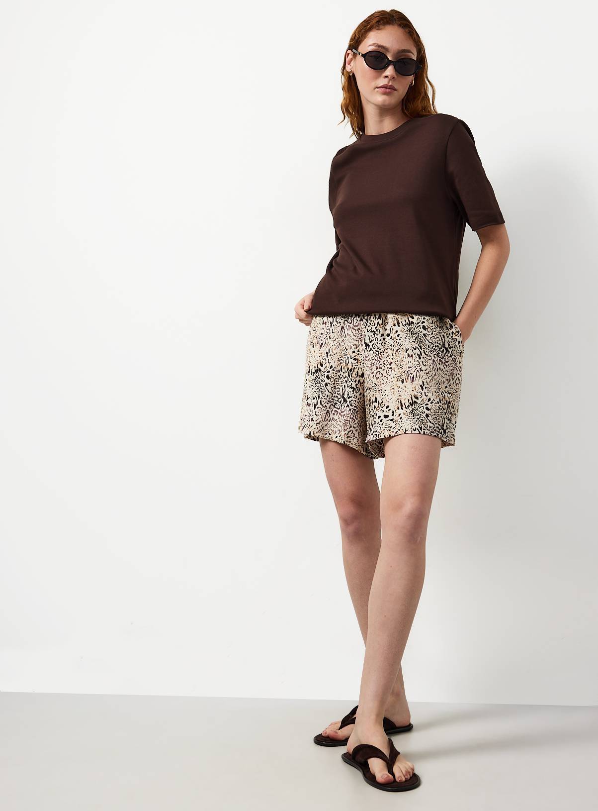 Brown Pure Cotton Ultimate T-Shirt 22 - Image 2