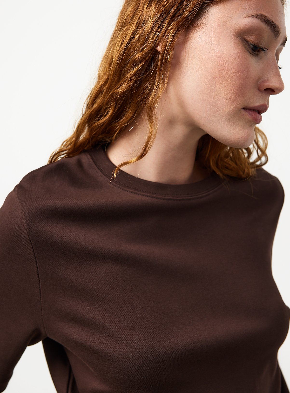 Brown Pure Cotton Ultimate T-Shirt 22 - Image 3 thumbnail