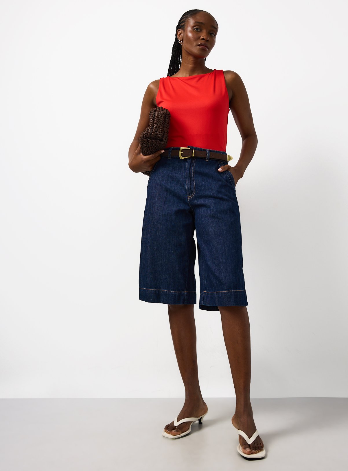 Red Boat Neck Vest Top 18 - Image 2 thumbnail