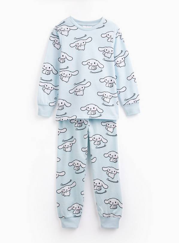 Blue Hello Kitty Cinnamoroll Print Long Sleeve Pyjamas 3-4 years