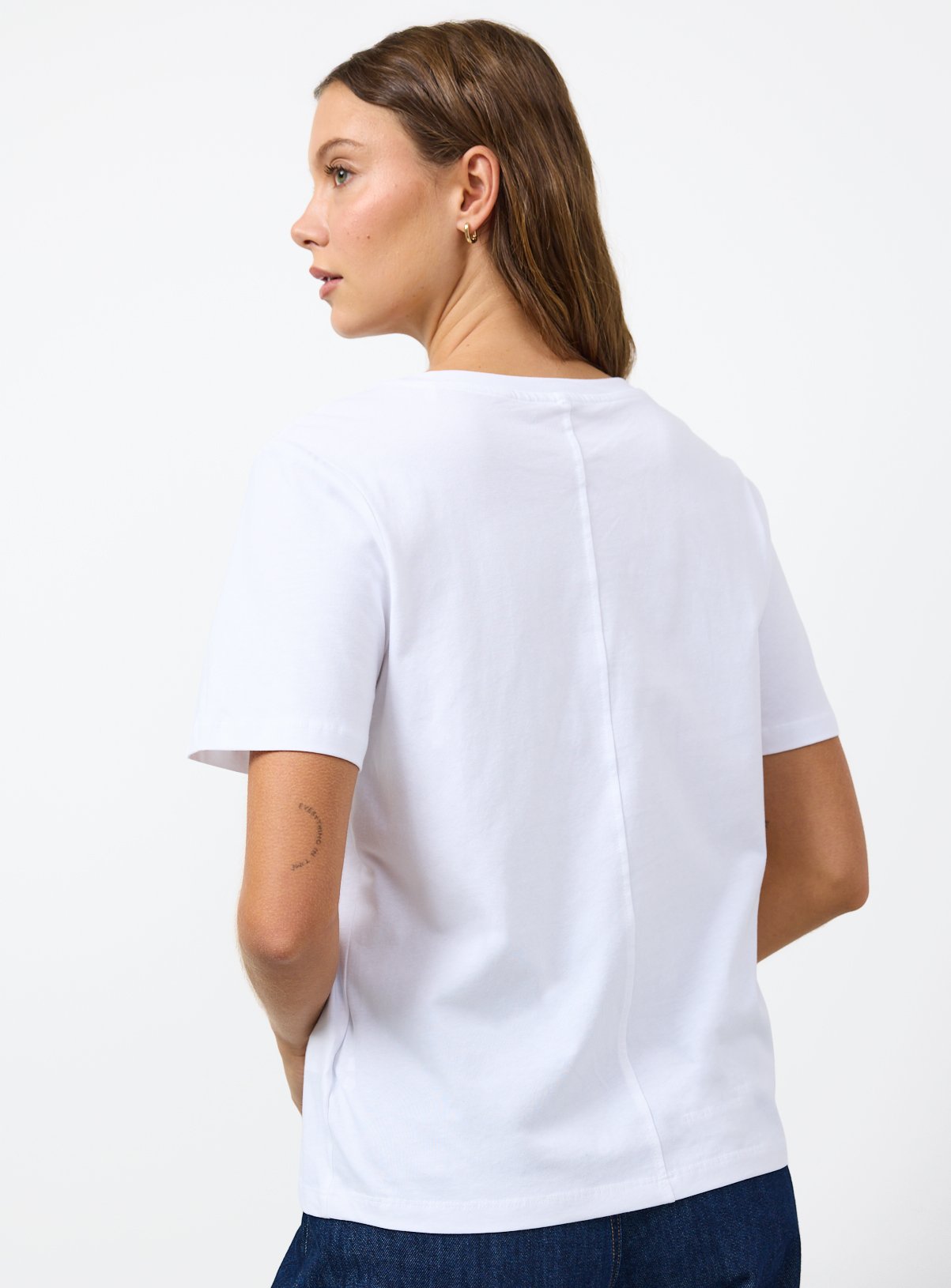 Buy White Fleur Graphic T-Shirt 14 | T-shirts | Tu