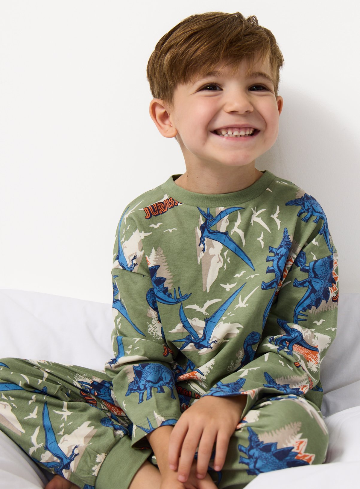 Jurassic World Long Sleeve Pyjama Set 7-8 years - Image 2 thumbnail