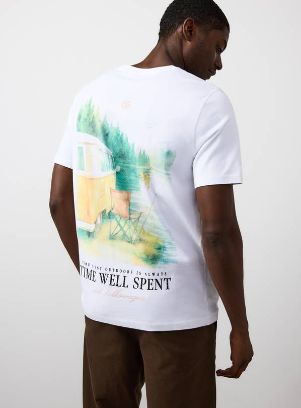White Volkswagen Graphic T-Shirt XL