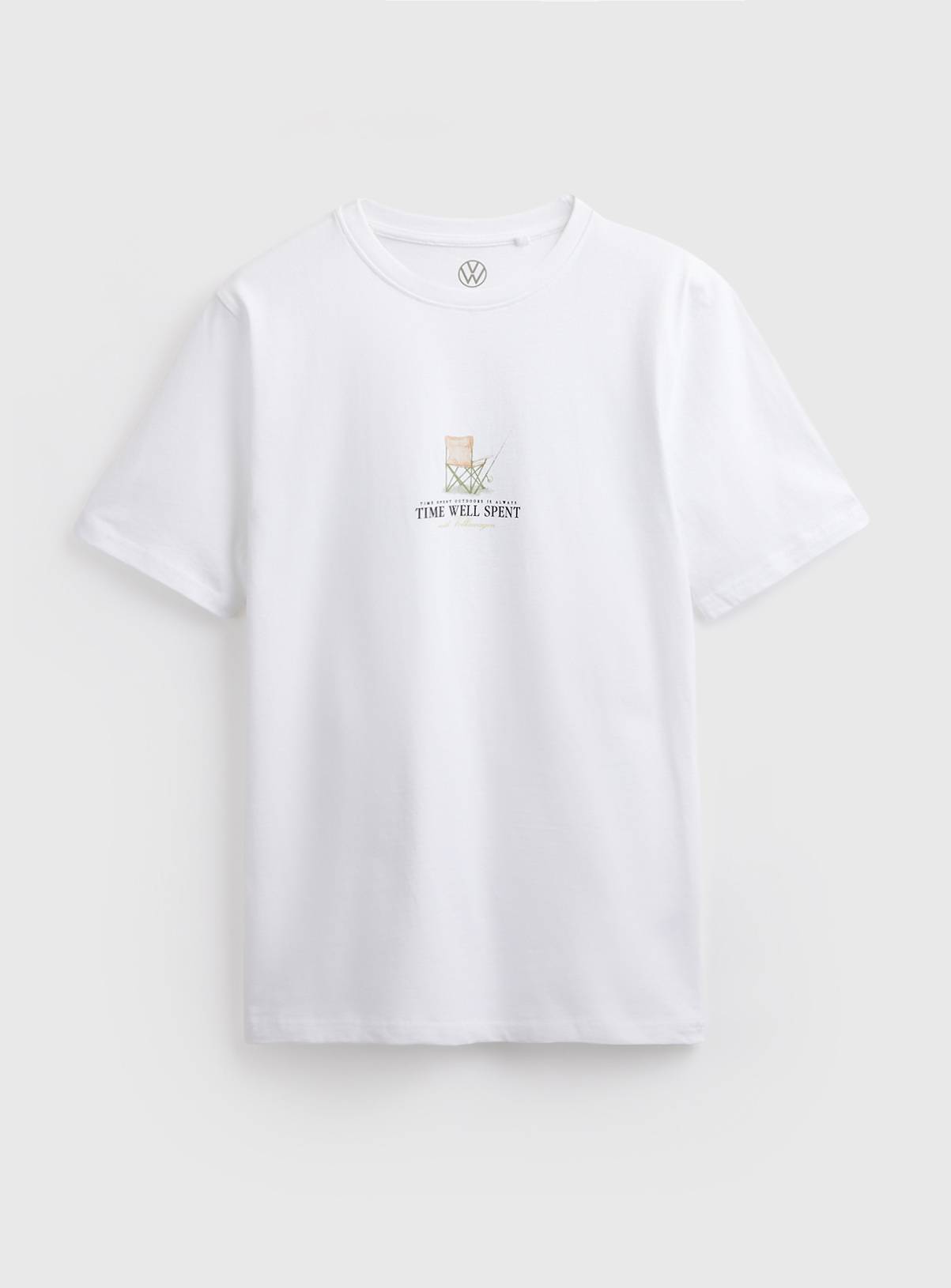 White Volkswagen Graphic T-Shirt XXL - Image 3