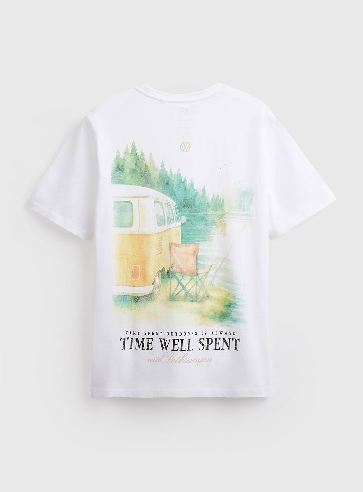 White Volkswagen Graphic T-Shirt XXL - Image 4