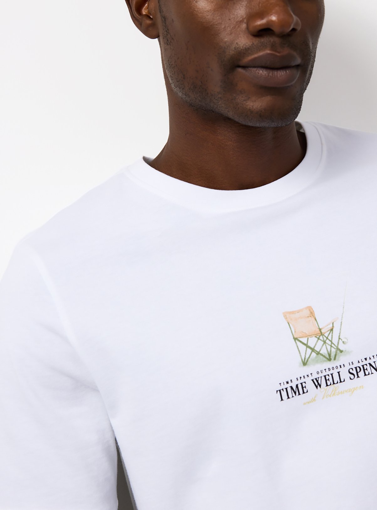 White Volkswagen Graphic T-Shirt XXL - Image 6 thumbnail
