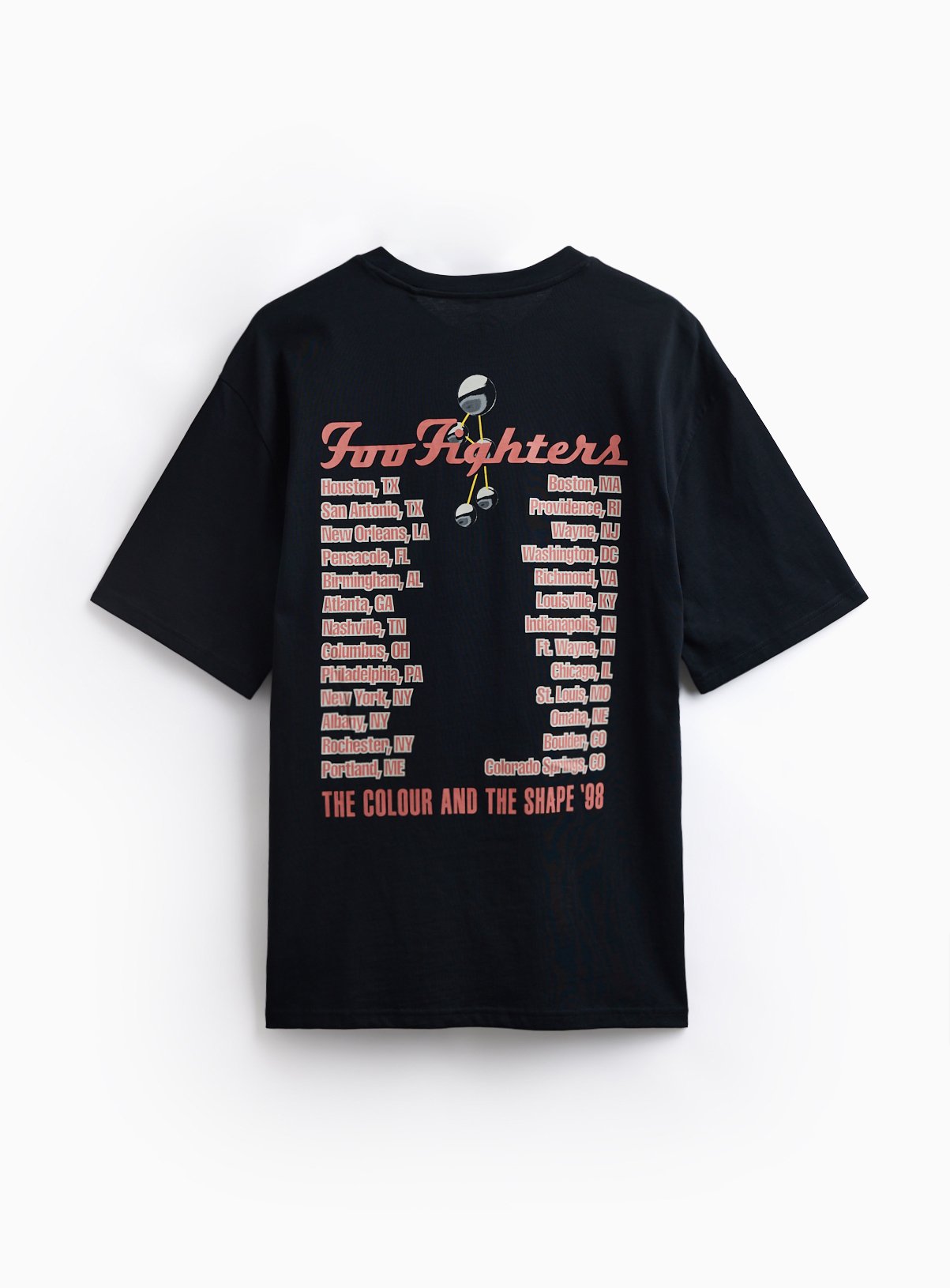  Foo Fighters Graphic Relaxed Fit T-Shirt XXXL - Image 3 thumbnail