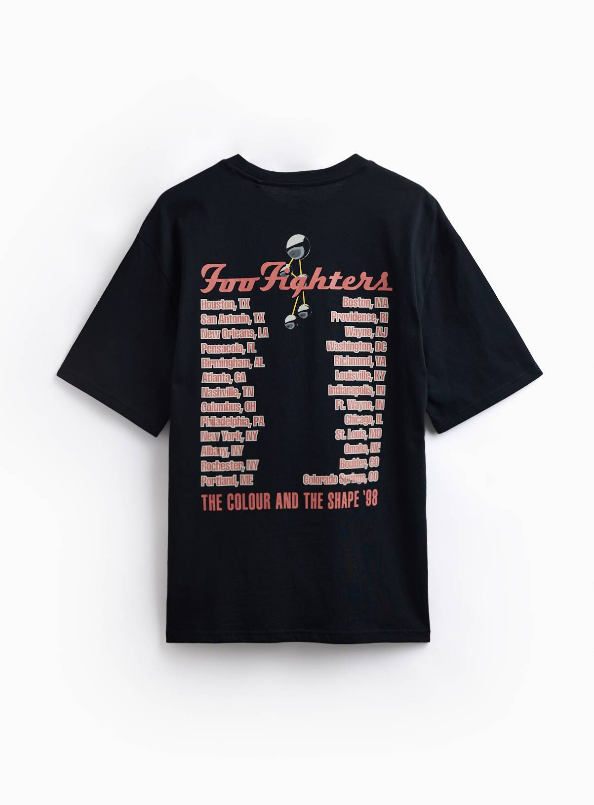  Foo Fighters Graphic Relaxed Fit T-Shirt XXXL - Image 3