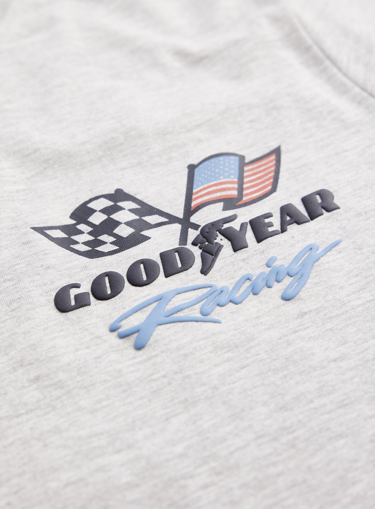Grey Good Year Graphic T-Shirt S - Image 4 thumbnail
