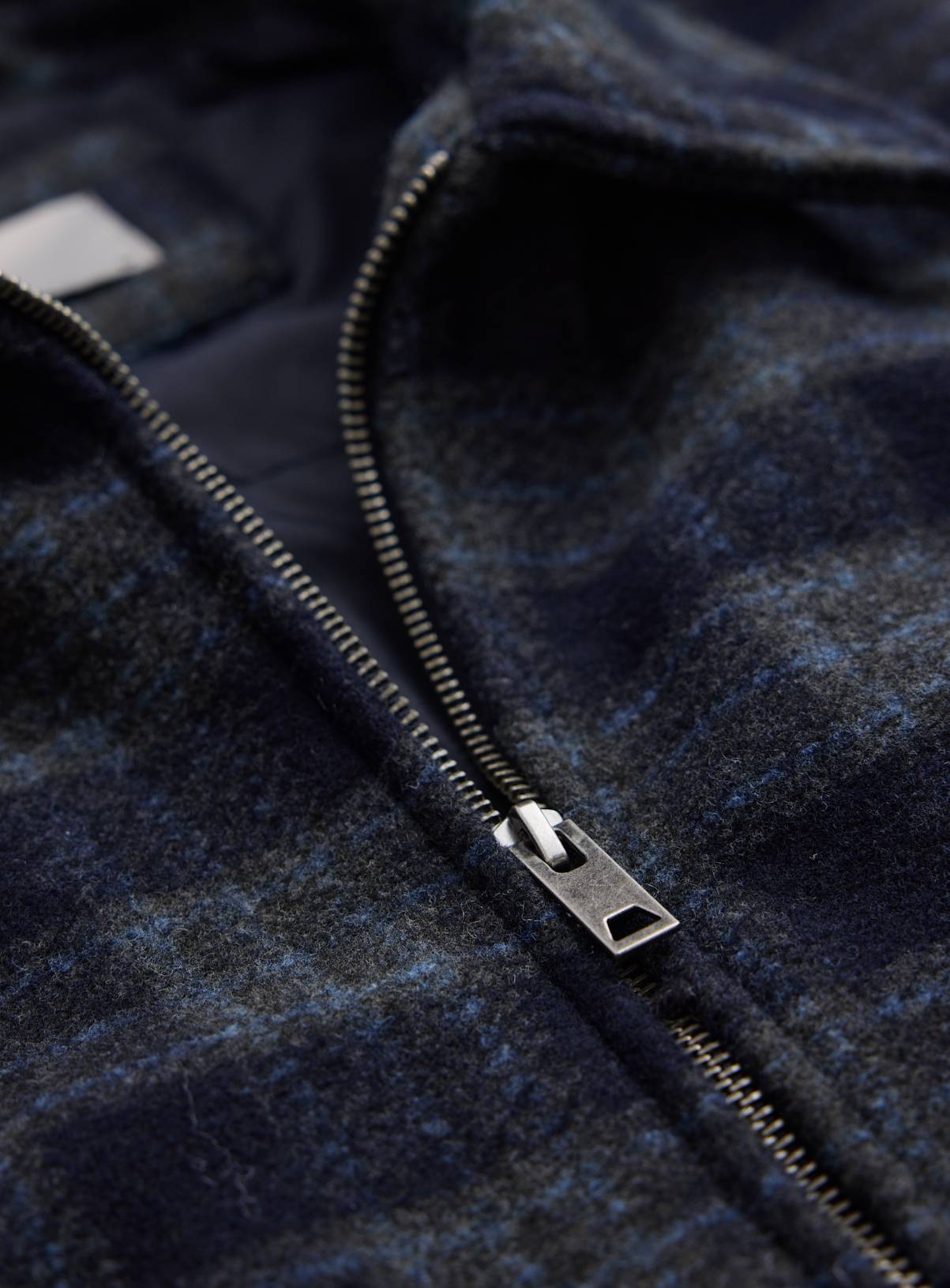 Blue Check Print Shacket XXL - Image 5