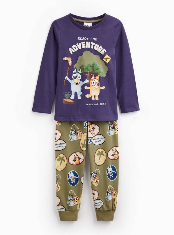 Bluey Character Print Pyjama Set 5-6 years