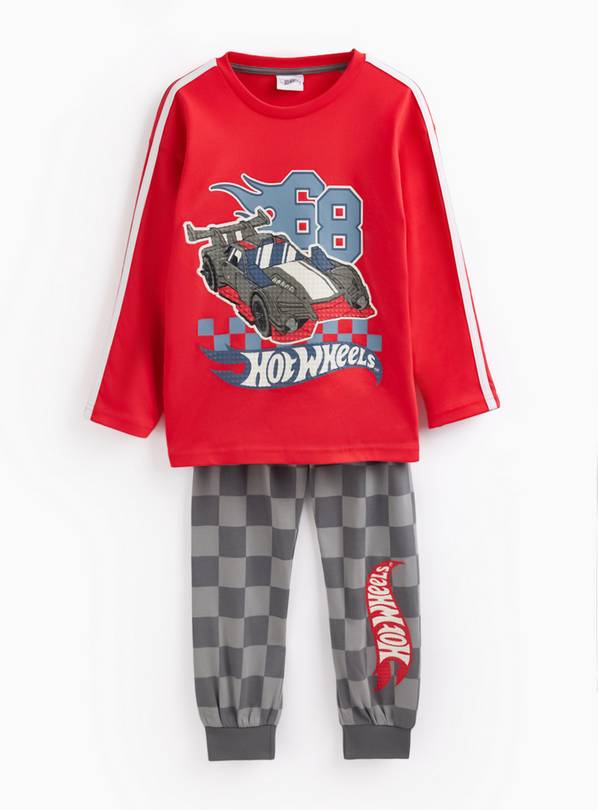 Red Hot Wheels Print Pyjamas 4-5 years