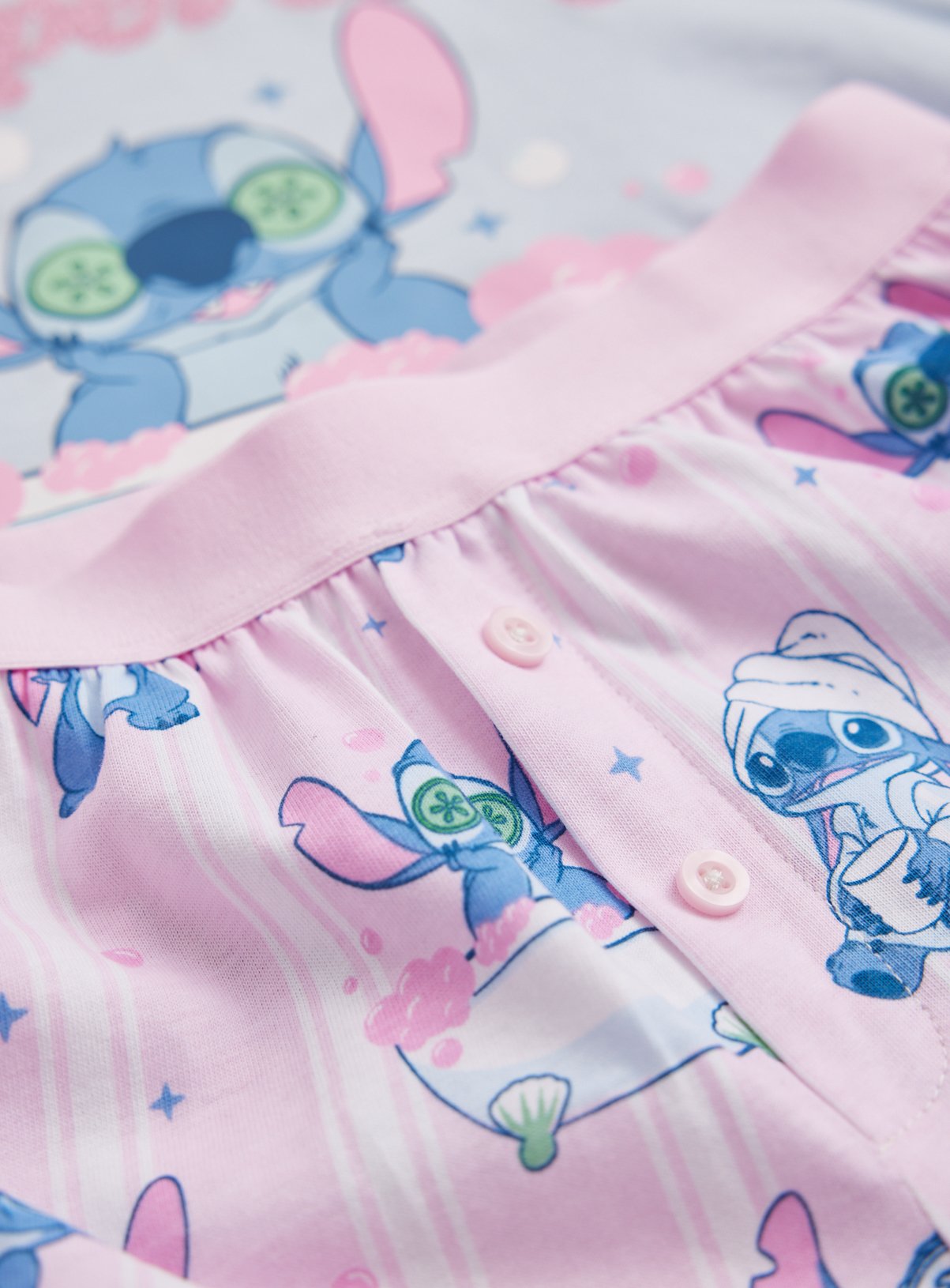 Disney Stitch Pyjama Set 7-8 years - Image 2 thumbnail