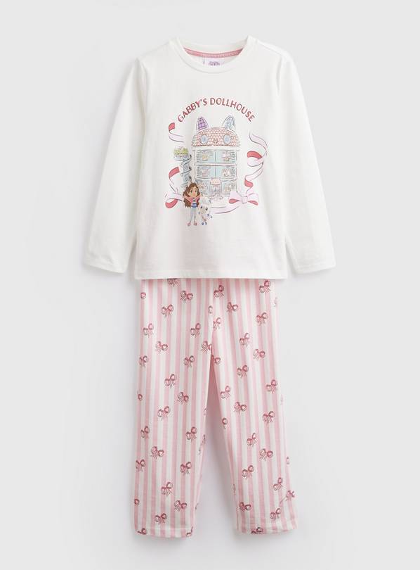 White Gabby's Dollhouse Print Pyjamas 7-8 years
