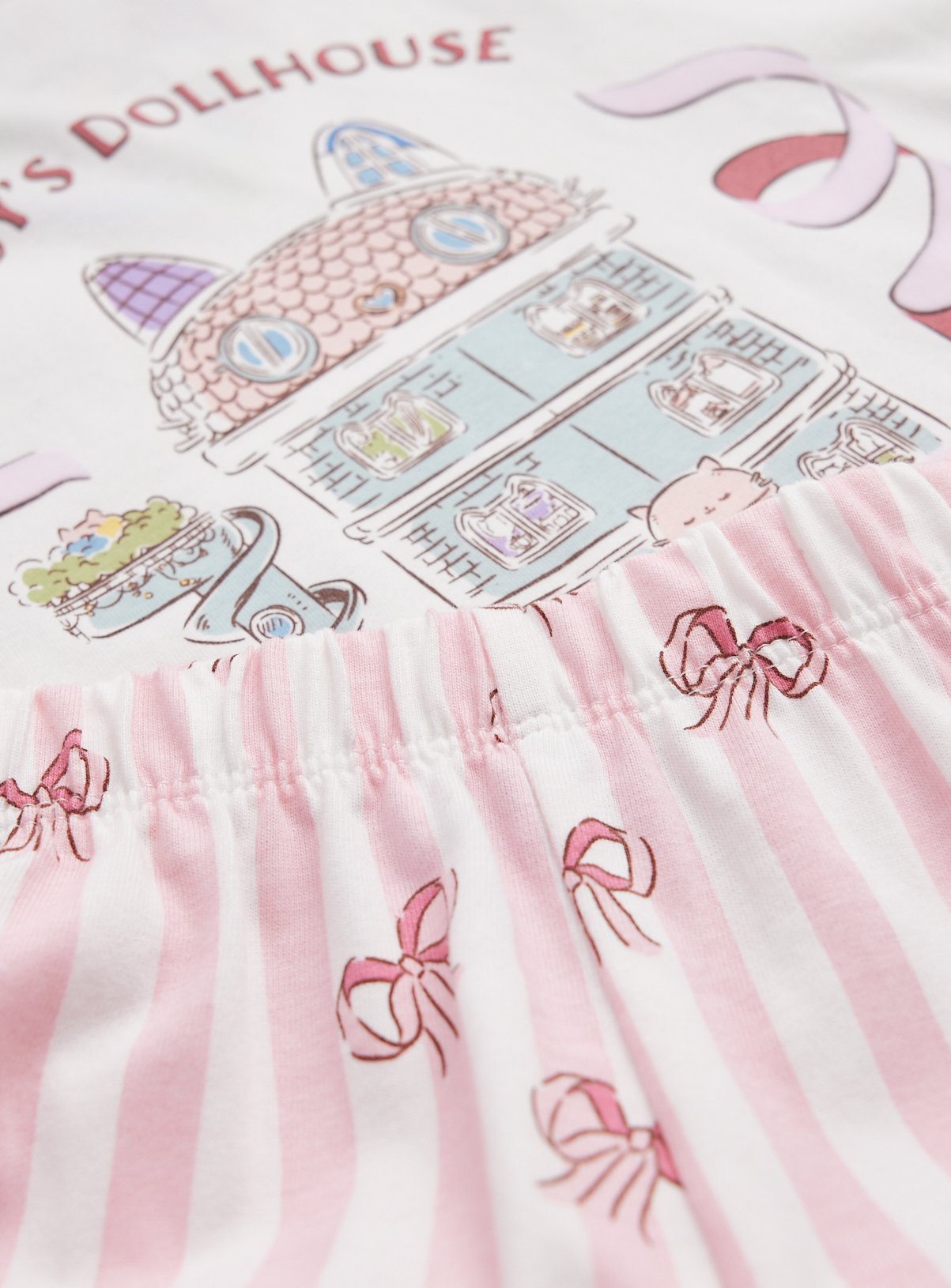 White Gabby's Dollhouse Print Pyjamas 5-6 years - Image 2 thumbnail