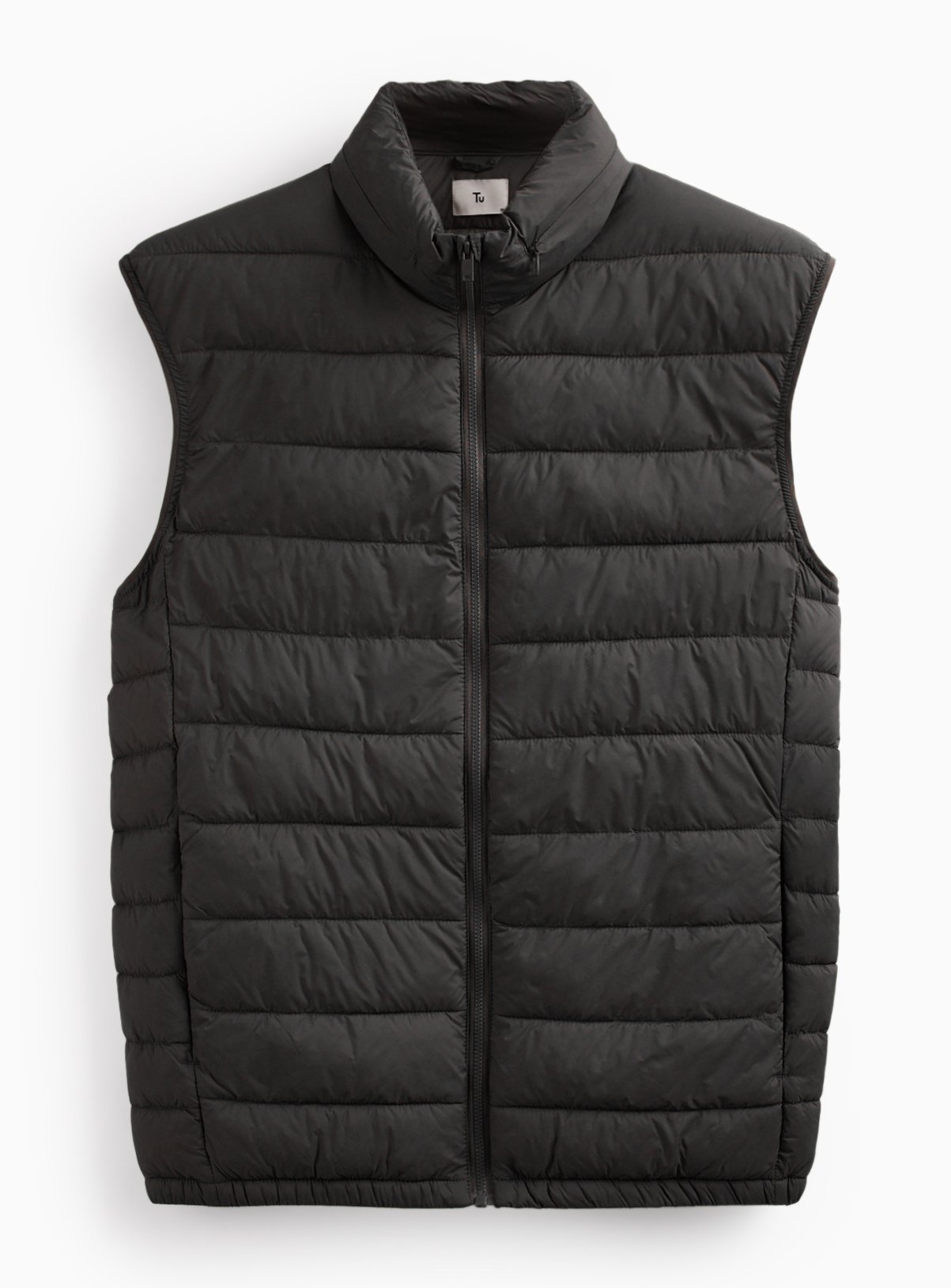 Black Padded Detachable Hood Gilet XXXL - Image 3 thumbnail