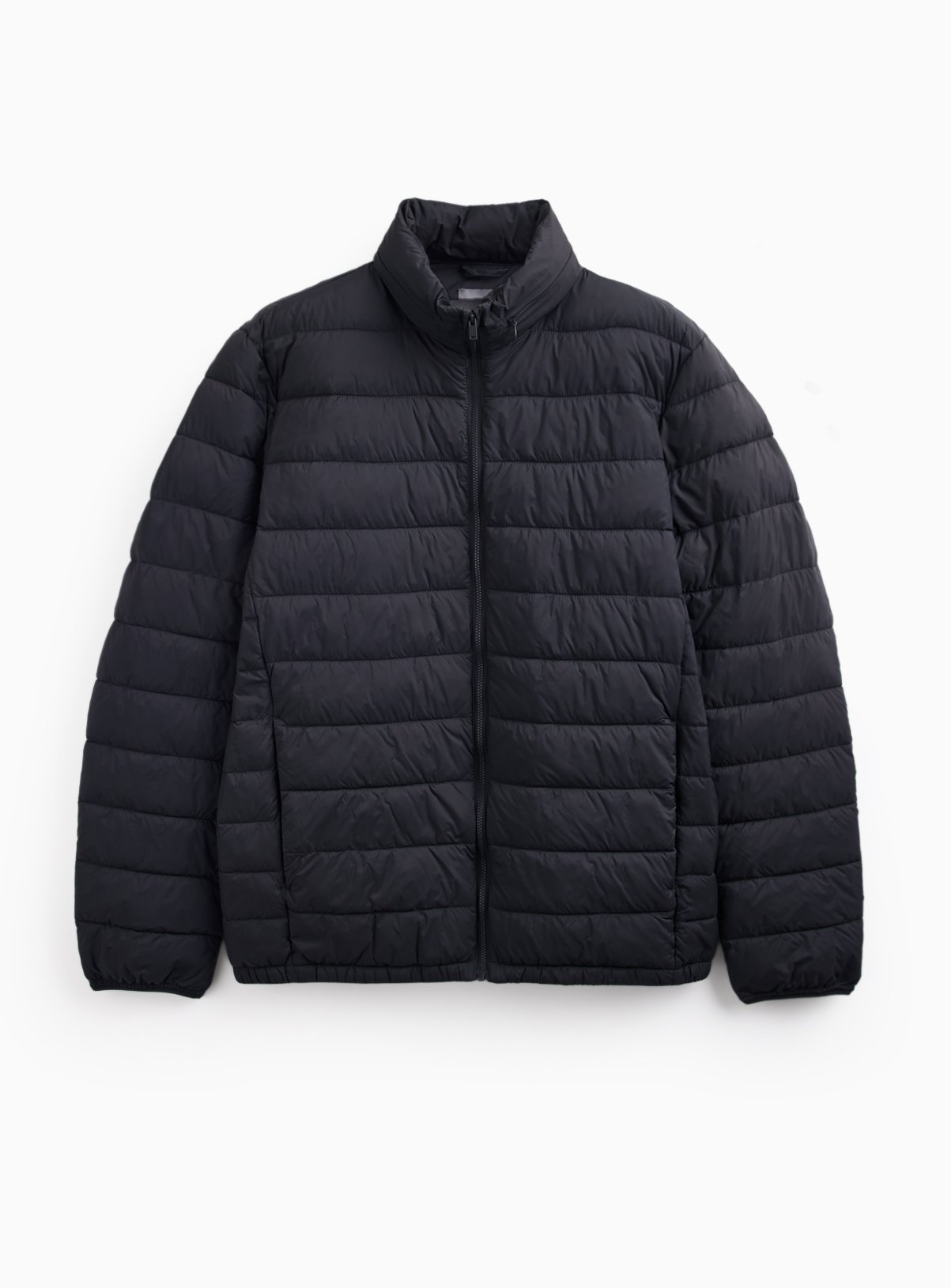 Black Quilted Hooded Puffer Jacket XXXL - Image 4 thumbnail